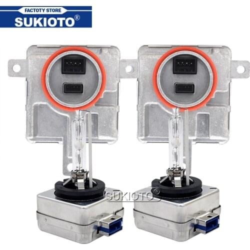 SUKIOTO OEM 8K0941597E 8K0941597C D1S HID Ballast Kit Xenon D3S D8S 6000K 5000K 8000K 4300K Car Light HID Replacement Bulb Lamp