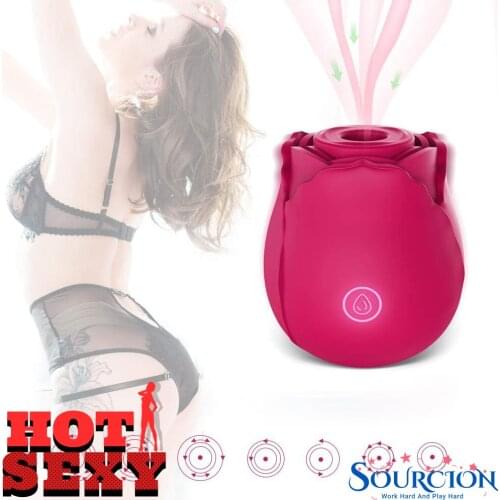 SWT Rose Tongue Lick Sucking Vibrator For Women Intimate Goods Nipple Sucker Oral Licking G-Spot Clitoris Stimulation Adult Sex