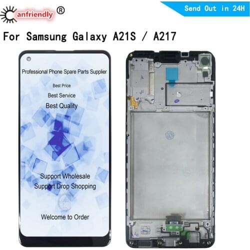 LCD For Samsung Galaxy A21S SM-A217F A217F/DS A217F/DSN A217M A217 LCD display Screen Touch panel Digitizer with frame Assembly