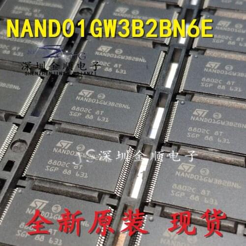 100% New&original In Stock NAND01GW3B2BN6E 128M NAND FLASH