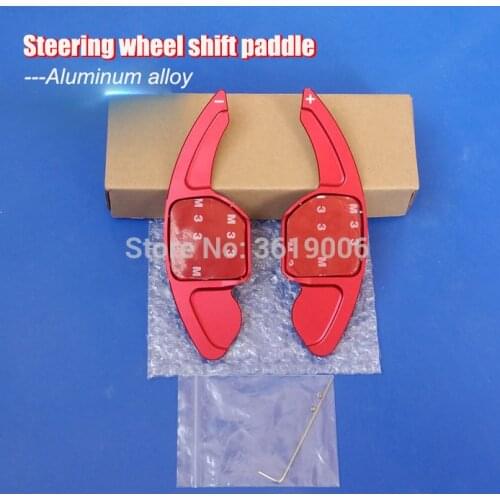 2pcs Aluminum Steering Wheel Shift Paddle Shifter Extension For Audi S3 S5 S6 S7 S8 SQ5 RS3 RS6 R8 TTS