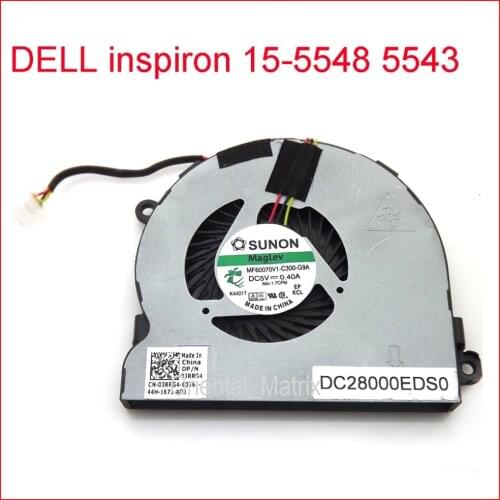 Free Shipping New MF60070V1-C300-G9A DC5V 0.40A 4Pin For DELL inspiron 15-5548 5543 Laptop CPU Cooler Cooling Fan