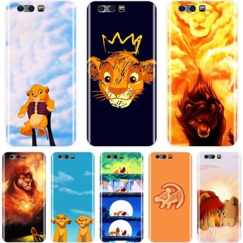 Phone Case For Huawei Honor 7 7S 7X 7A 7C Pro 10 9 8 8X MAX Lion King Soft Silicone Back Cover For Huawei Honor 7 8 9 10 Lite