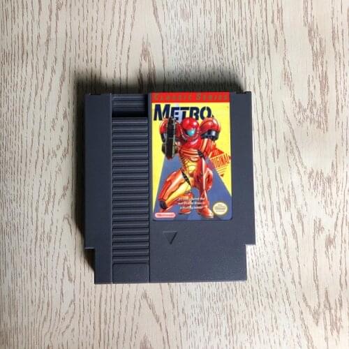 Metroided series game - 72 pins 8bit game cartridge