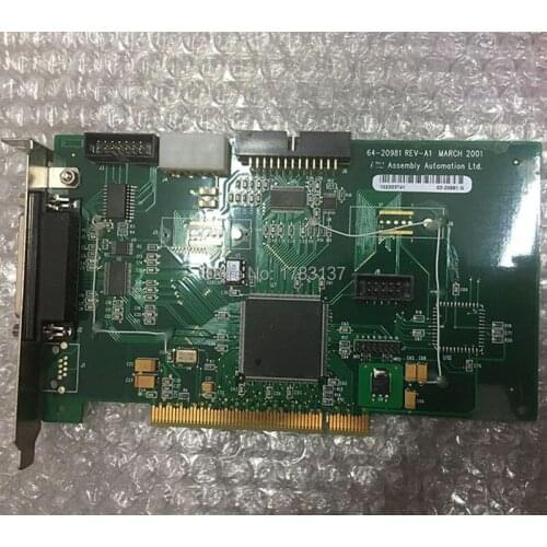 64-20981 REV-A1 03-20981/G controller card for ASM ASSEMBLY AUTOMATION used in good condition