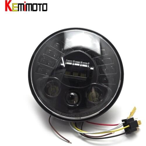 KEMiMOTO R NINE T Headlight 7'' LED Motorcycle Headlight for BMW R NINE T 2014 2015 2016 2017