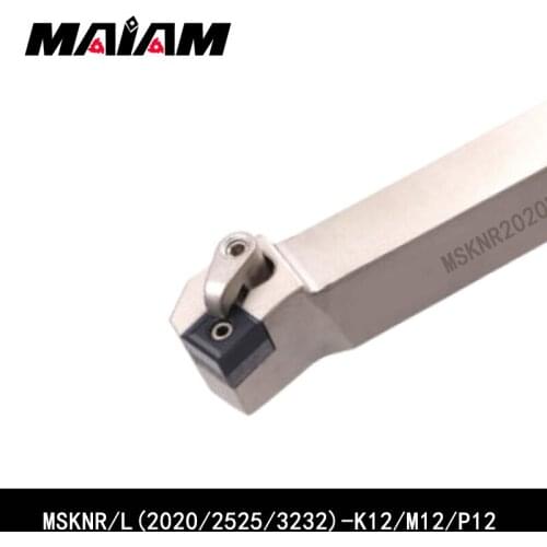 MSKN MSKNR2020 MSKNL2020 MSKNR2020K12 MSKNL2020K12 MSKNR2525M12 MSKNR3232P12 External turning tools rod use SNMG Square insert
