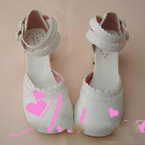 Princess sweet lolita Lolilloliyoyo antaina lolita cos punk classic hot-selling shoes an9108 queen PU feather