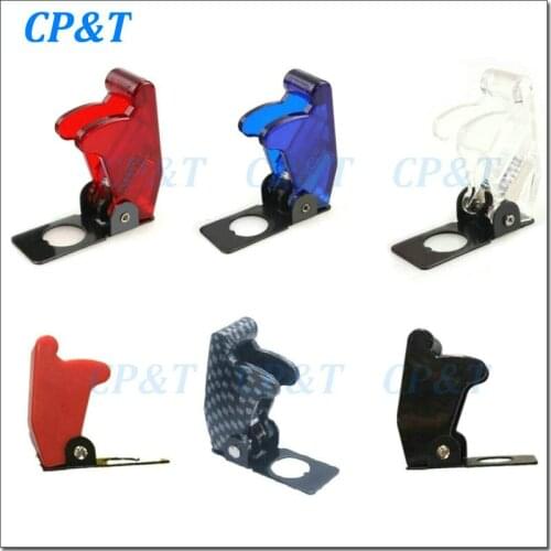 Wholesale 100pcs/lot Car Auto Aircraft Cover Air Dustproof Covers Red Blue Yellow Green Black For Toggle switch Rocker Swithches