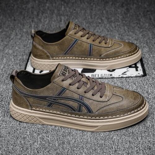 Sapato Masculino Casual Zapatillas Hombre Casual Sneakers Shoes Zapatos Cuero Men Moccasins For Sneaker Leather Mens