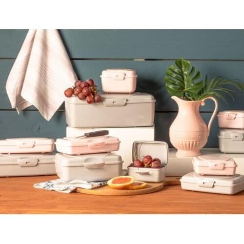 Modern Madame Coco Blanch storage Container-Soft Gray organizer storage box органайзер rangement коробка для хранения