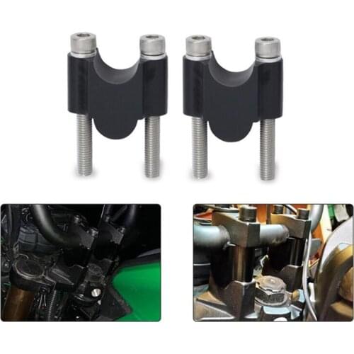 Motorcycle Handlebar Aluminum Alloy Universal Motorcycle Fixed Clip Handlebar Motorcycle Modified Accessories