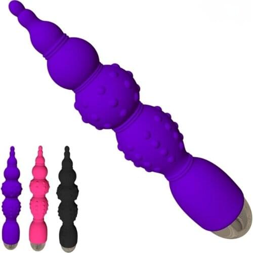 Vibration Pull Bead Anal Plug Female Sex Toy Masturbator for Adult Product Vibrating Massage Clitoris