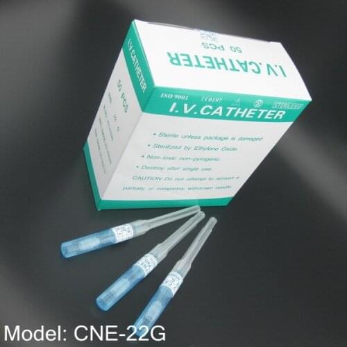 10pcs 22G Gauge Steel I.V. Catheter Piercing Needles Sterilied Piercing Needles Supply CNE-22G