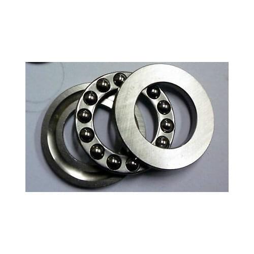 10pcs 25 x 52 x 18mm 51305 Axial Ball Thrust Bearing 3-Parts 25*52*18