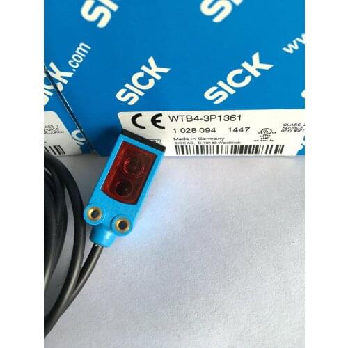 100% new original SICK Optoelectronics switch WTB4-3P1361 item number 1028094