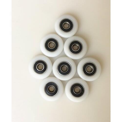2500PCS shower room accessories bearing roller Bath cabinet roller wheel 25mm G25 Drop Ship