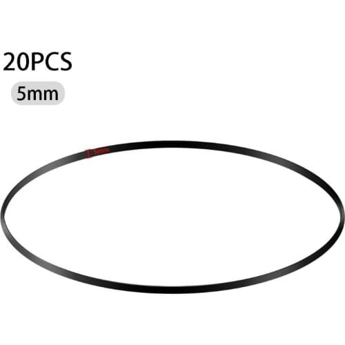 20Pcs/bag Assorted Recorder Repair Rubber Belt 110-145mm Mix Cassette Tap Belts