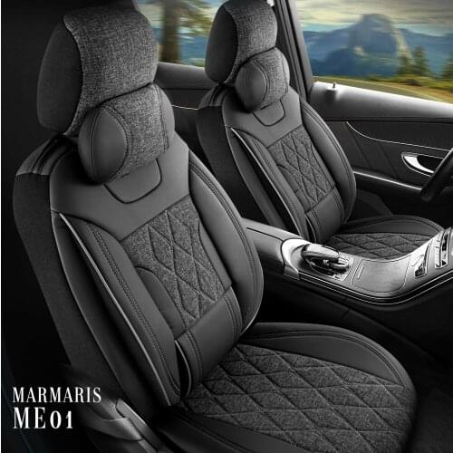 FOR SUV PASSENGER CAR CAR Marmaris Series Car Seat Cover-Do Not Sweat linen fabric