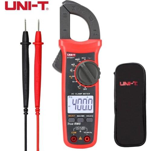 UNI-T UT201+/UT202+/UT202A+/UT203+/UT204+ 400-600A digital clamp meter High precision intelligent anti burning true RMS
