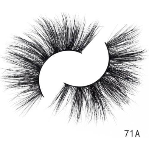 Mikiwi 25mm long 3d mink lashes handmade natural thick Eye lashes wispy makeup extention tools 3D mink hair volume soft false