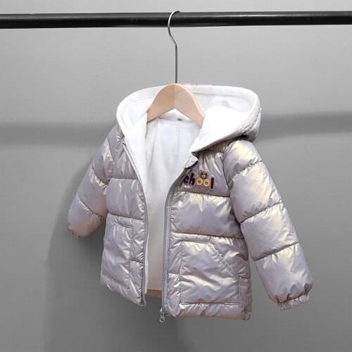 1-6 Years Girls Boys Jacket Light Down Thick Coats Clothes Infant Childrens Fashion Warm Winter Clothing For Boys Coat