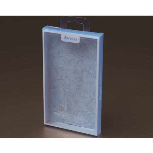 Colorful Printing PP/PET/PVC clear plastic folded packaging box/Custom made display box ---PX20372