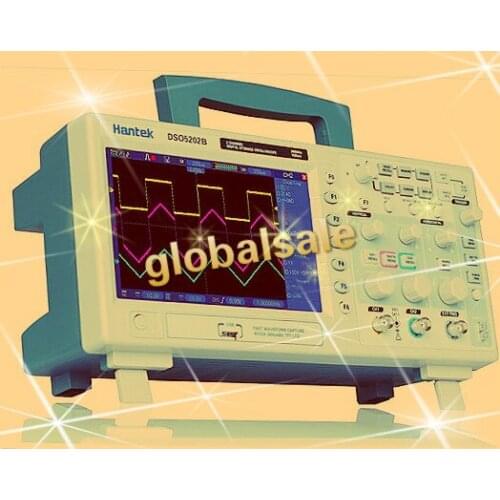 FREE SHIPPING Hantek DSO5202B 200MHz 2 Channel 1GS/s Oscilloscope Scopemeter USB
