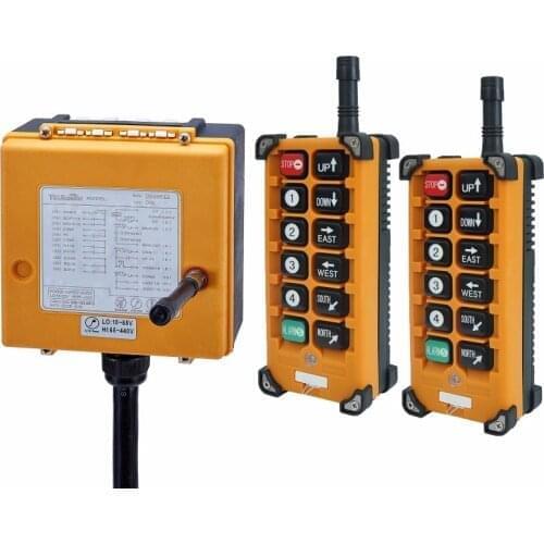 8 Channels single speed Industrial Wireless Radio remote controller switch speed control Hoist Crane Control Lift Crane F23 A++S