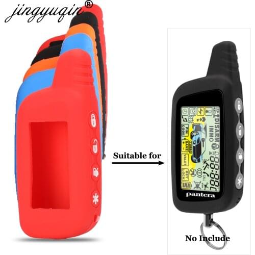 Silicone Case For Pantera SLK 300 350 400 450 600RS 625RS 650RS 675RS 775RS 2 Way Car Alarm LCD Keychain Remote Control Cover