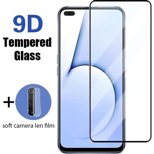 9D Screen Glass For Realme 7 Pro 6S 7i 6 6i Global 5S 5 5i 3i 3 2 Tempered Glass On realme X7 Pro X3 X2 XT X Lite