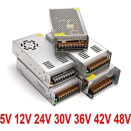 Universal adjustable switching power supply precision adapter 200W 180W 150W 144W 120W 12v 24v 5v 36v AC-DC SUSWE