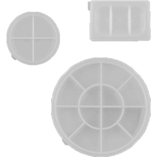 Bathroom Storage Tray Mould, Soap Storage Box Silicone Mould DIY Crafts Container Decorations Crystal Epoxy Resin Mold