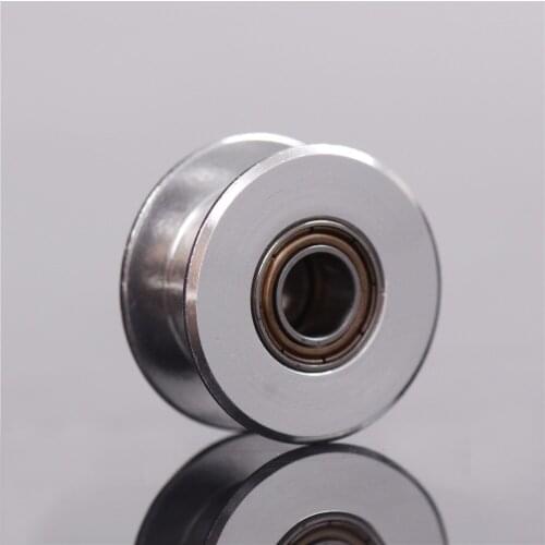 1pcs Smooth Idler Pulley 2GT 20 Tooth Synchronous Wheel Pulley Wheel Passive Idler Pulley Wheel Bore 5mm
