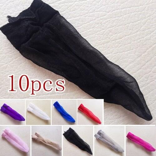10pcs Mens Briefs Sexy Mini Penis Cover Stockings Sheath Gay Underwear Breathable Male Underpants Intimates