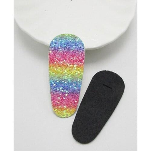 10PCS Mini Sequins Litlle Girls Hair Clips Shiny Glitter Cute Hairpins Daily School Barrettes Headwear Accessoires