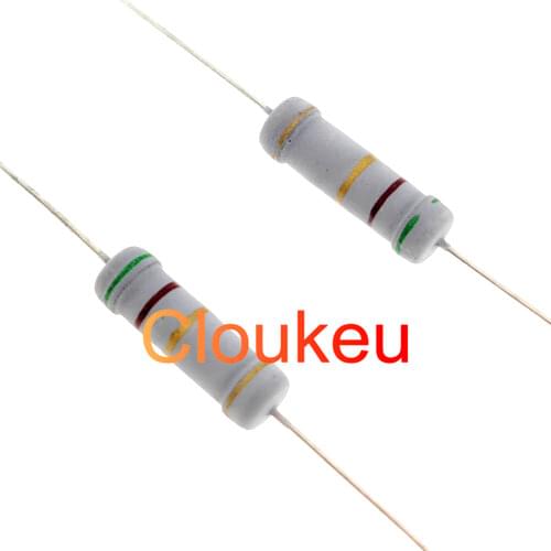2W 1% 5% Color ring resistance 0.62R 0.68R 0.75R 0.82R 0.91R 1R 1.1R 1.2R 1.3R 1.5R 1.8R 2R 2.2R 2.4R 2.7R 3R 3.3R 3.6R Ohm