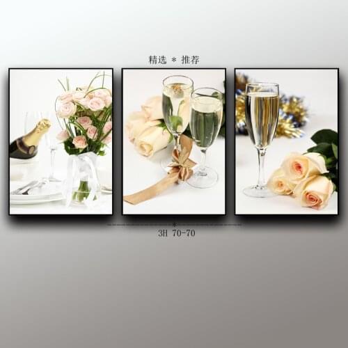 3Pcs/Set Nordic Decoration Home Posters Kitchen Restaurant Dessert Bread Canvas Painting Wall Art Picture For Living Room Decor