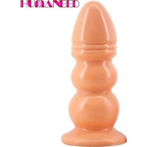 33cm Large Size Extra Long Anal Plug Dilator Huge Beading Butt Plug Simulated Phallus Female Sex Toys Anus Dilation For Couples