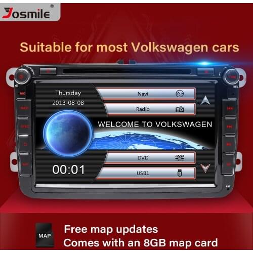 2 Din Car DVD Player For VW Volkswagen Passat b6 b7 Skoda Octavia Superb 2 T5 Golf 5 Polo Seat leon Radio Multimedia Navigation