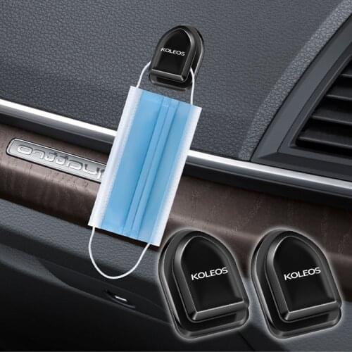 Car multifunctional mini hook for RENAULT KOLEOS Car interior hooks headphone cord key storage Poly Bag Organizer Car Styling