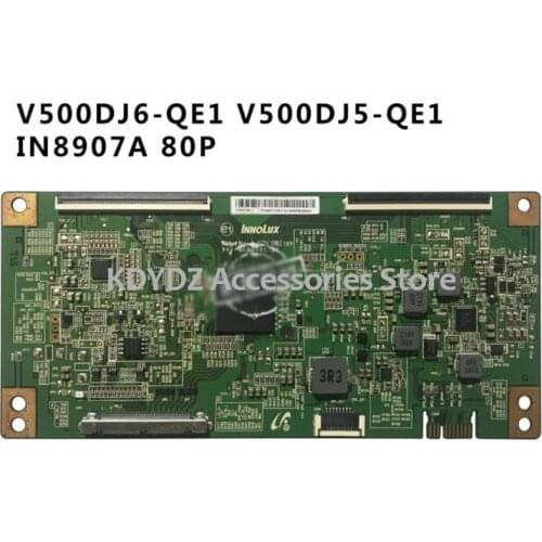 Free shipping Good test T-CON board for V500DJ6-QE1 V500DJ5-QE1 IN8907A 80P black chip