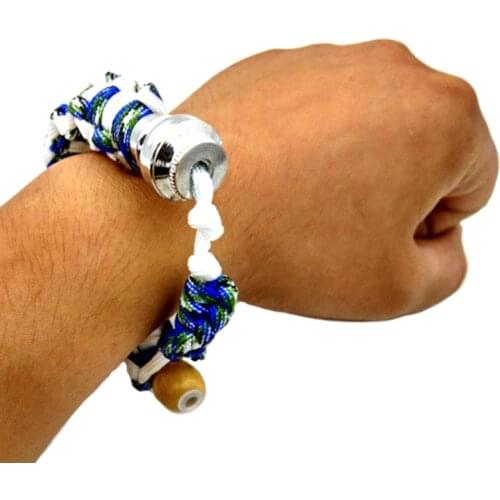 Fashion Bracelets Smok Pipes Rope Portable Fashion Metal Smoking Pipe Tobacco Pipe Grinder Smoke Mouthpiece Wristbands