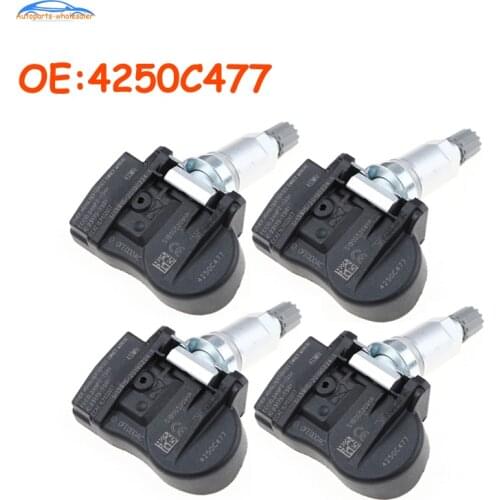 4 PCS Car TPMS Sensor For Citroen C Zero Peugeot 4008 iOn Mitsubishi ASX L200 Lance Tire Pressure Sensor Monitor 433MHZ 4250C477
