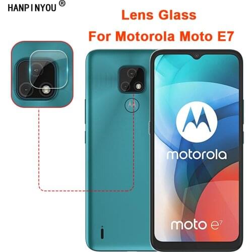 For Lenovo K12 Motorola Moto E7 6.5" Clear Ultra Slim Back Rear Camera Lens Protector Cover Soft Tempered Glass Protection Film