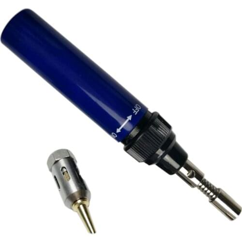 1300 Degree Gas Blow Torch Soldering Solder Iron Cordless Butane Tip Tool Welding Pen Burner 8ml Welding Soldering Kit