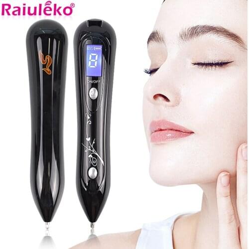 Facial Mole Freckle Removal Tools Laser For Tattoo Removal Machine Skin Beauty Care Sweep Wart Tag Spots Plasma Pen With Box