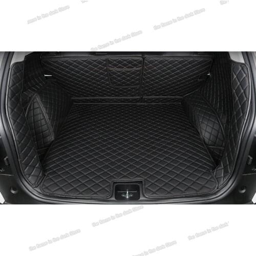 Leather car trunk mat for hyundai Creta 2020 2021 2022 ix25 Cantus cargo liner rear boot interior accessories auto styling