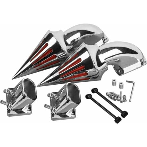 Motorcycle Spike Twin Dual Air Cleaner Intake Filter Kits For Suzuki Boulevard M109 M109R M109RZ Limited Aluminum