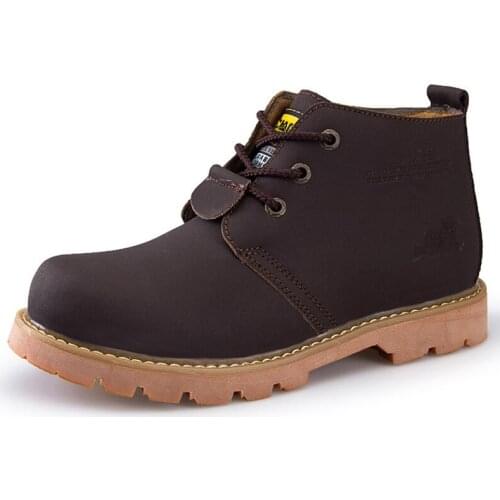 ELI GEDI 2020 new cowboy motorcycle Martin boots British mens casual big toe shoes couple outdoor hiking tooling shoes